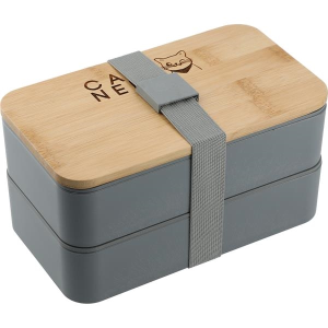 Stackable Bamboo Fiber Bento Box